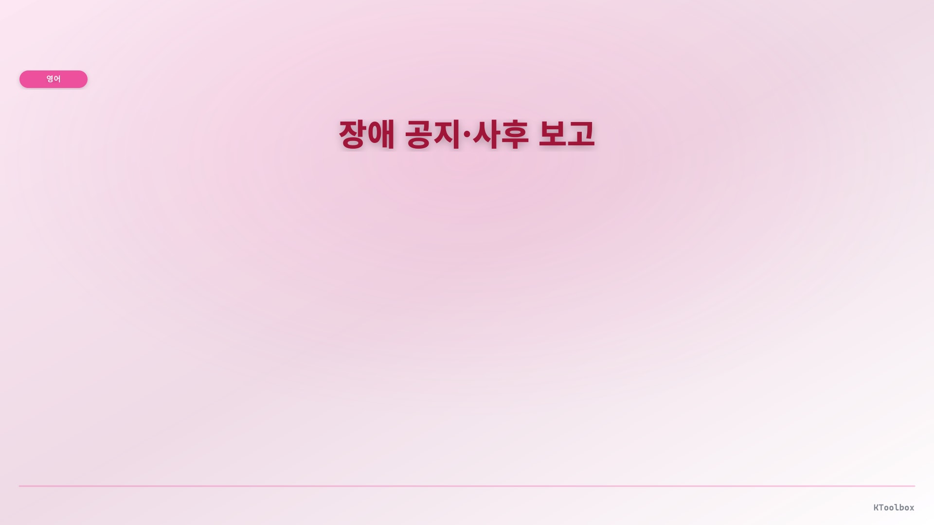 Incident comms — notices & postmortems